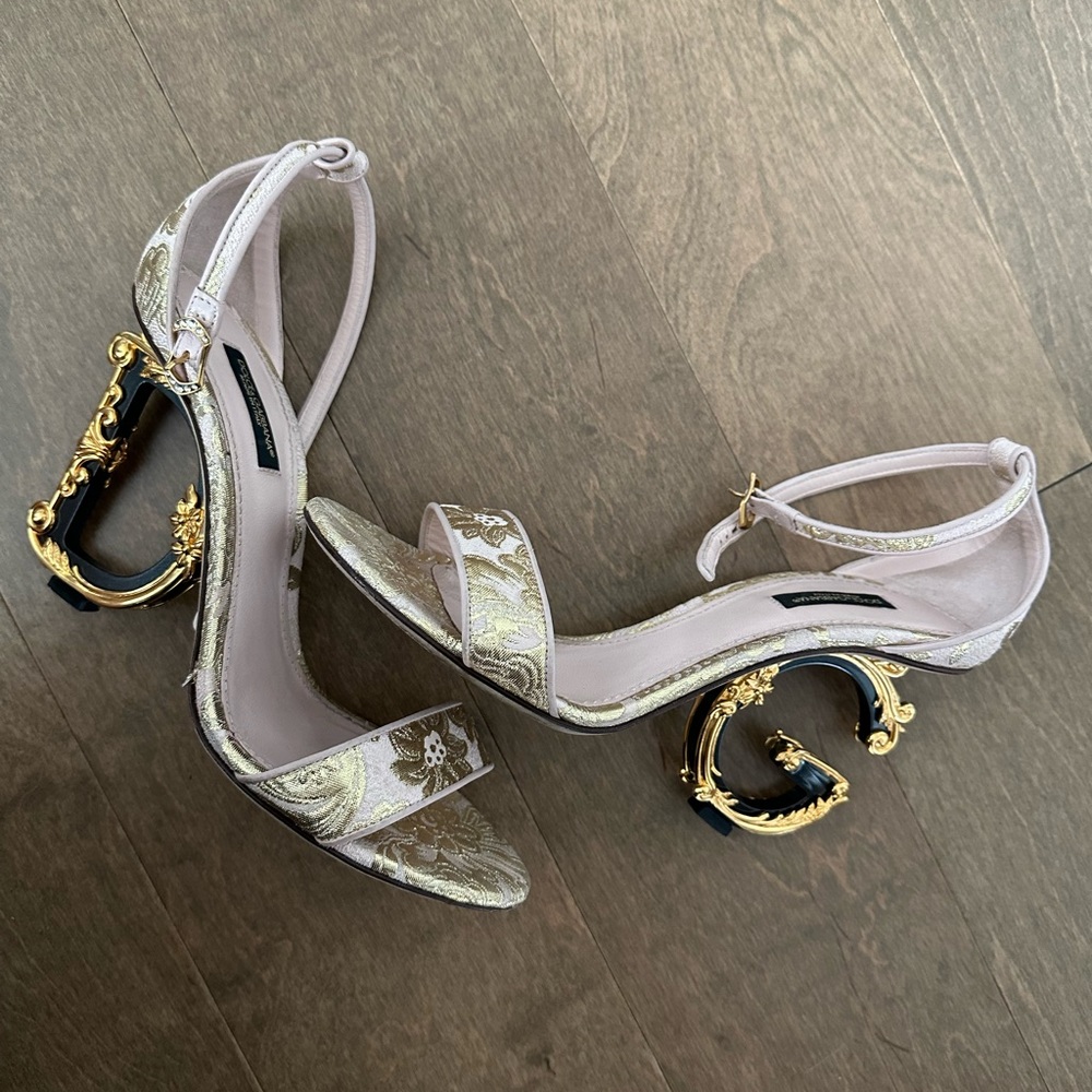 Dolce & Gabbana Nappa Mordore Heel